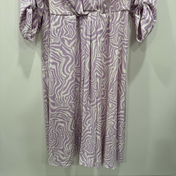 Torrid Midi Studio Crepe De Chine Collared Shirt Dress Size 0 - Picture 8 of 12